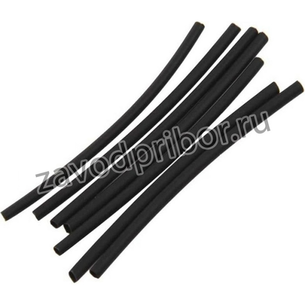 Набор термоусадочных трубок N7 длина 10 см. коэф. усадки 3:1 черный HSTGS1 32768