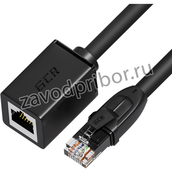 GCR-52647, Удлинитель патч-корда прямой 1.5m, UTP медь, кат.6, 24 AWG, ethernet high speed 10 Гбит/с, RJ45
