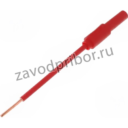 ADA86/F/1.8-RT, Измерительный щуп, 10А, красный, диаметр конца 1.7мм, 33В AC/70В DC