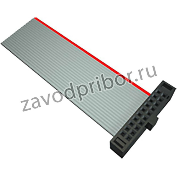 FFSD-05-D-03.00-01-N, 1.27mm 10 Way Female Tiger Eye IDC to Female Tiger Eye IDC Flat Ribbon Cable, 76.2mm Length