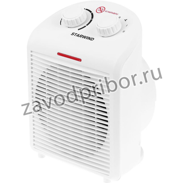 Тепловентилятор StarWind SHV2003, 2000Вт, с термостатом, 2 режима, белый