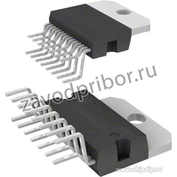 L298N, Двойной полномостовой драйвер [Multiwatt-15, Vertical]