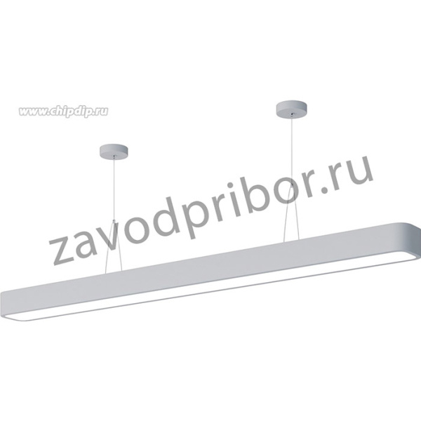 Светильник светодиодный Geometria ЭРА Block SPO-113-W-40K-036 36Вт 4000К 2700Лм IP40 1200*100*60 белый подвесной Б0050542