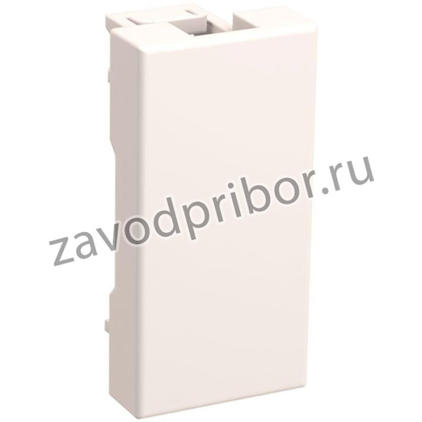 CKK-40D-Z01-K01, ЗК-00-01-П Заглушка на 1 модуль белая IEK