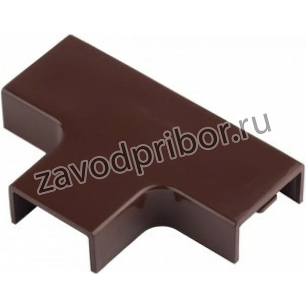 Угол T-образный, 40х16мм, 4 шт, Plast, PROxima, под темное дерево tchd-40-16x4