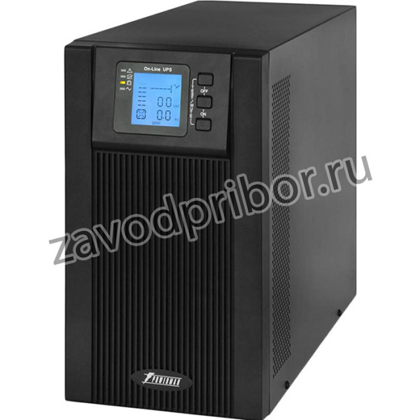 ИБП Powerman Online 2000, LCD, дв. преобр., 2000ВА/1800Вт, 3 EURO, USB