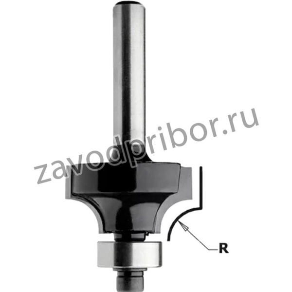 Фреза концевая contractor внутр.радиус R=4,75 нижн. подш. S=8 D=22,2x12,7 K938-222