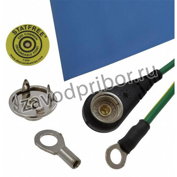 16313, Anti-Static Control Products MAT, TRUSTAT B80, VINYL, BLUE, 0.080'' x 30 IN x 72 IN