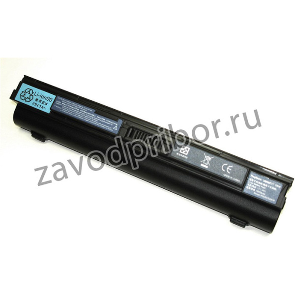 Аккумуляторная батарея для ноутбука Acer Aspire 1410 1810TZ (UM09E71) 11.1V 7800mAh OEM черная