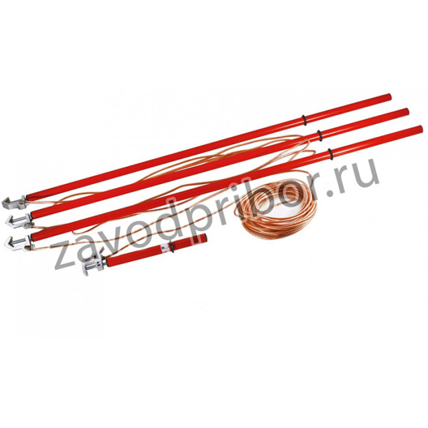 Переносное заземление ЗПЛ-35Э-3 /50мм/ для ВЛ до 35 кВ ET-Z160-50
