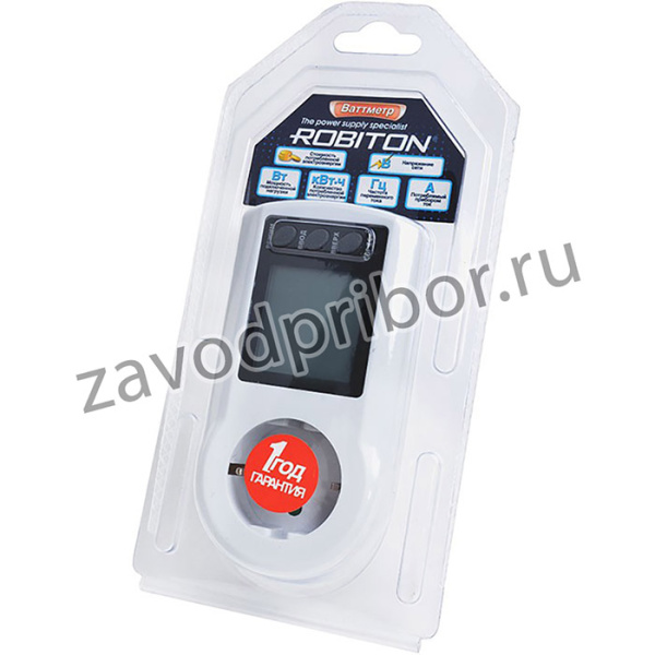 ROBITON PM-2 white BL1, Ваттметр