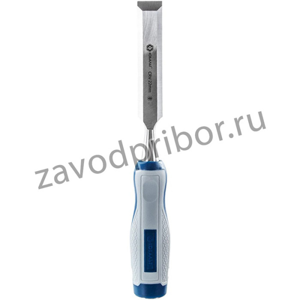 Стамеска плоская 22x140 мм, CR-V,блистер 245-589