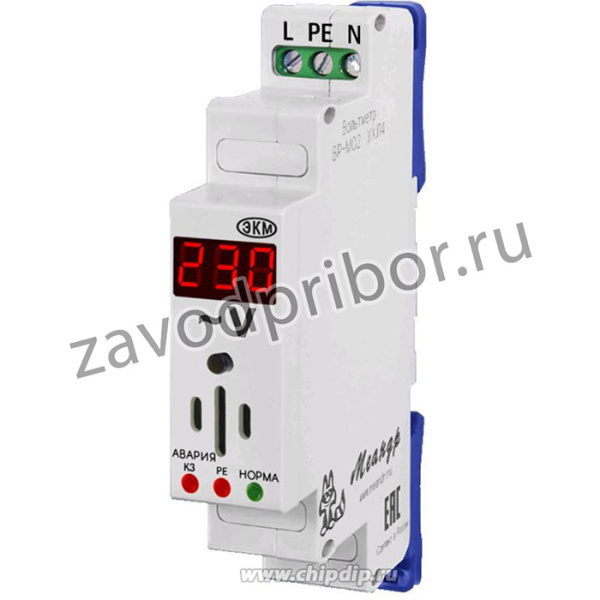 ВРТ-М02 АС230В УХЛ4, Измеритель тока короткого замыкания с функцией вольтметра