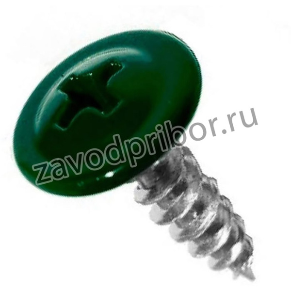 Саморез ШСММ 4,2x16 т.зел. KP RAL 6005 200 шт - ведро малое 125493