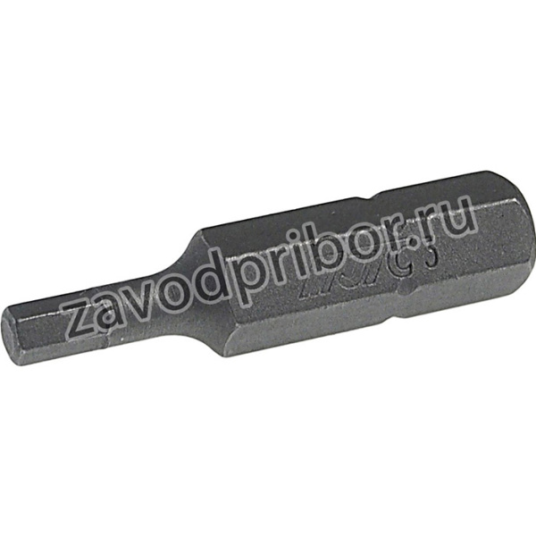 Бита 1/4DR 6-гранная H3x30мм JTC