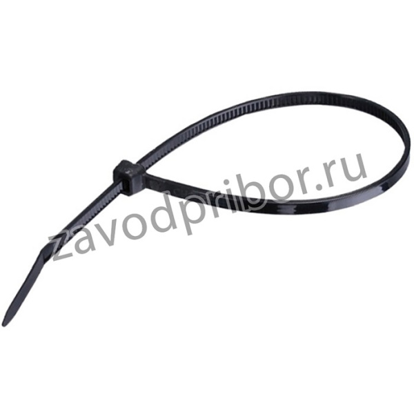 Стяжка нейлоновая 3,6х200мм черная UV /100pcs/ 06-1012
