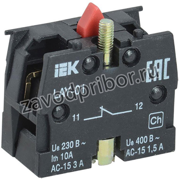 Блок контактный 1р для LAY5 IEK BDK11