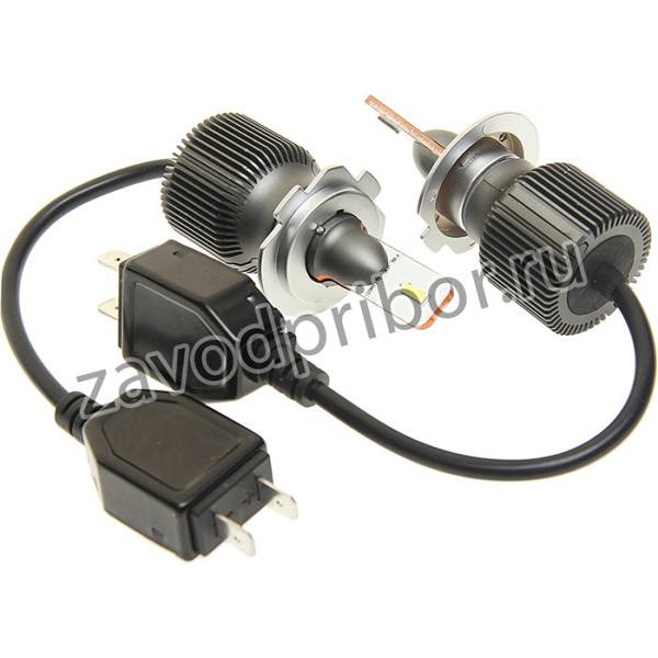 RTRLED50H7-2, Лампа светодиодная 12V H7 PX26d 6000Lm (2шт.) Type R RECARVER