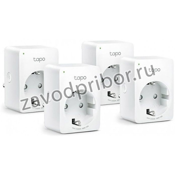 Tapo P100(4-pack), TP-Link Mini Smart Tapo P100, Умная розетка