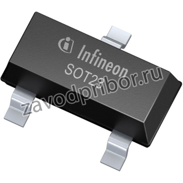 BAR6404E6327HTSA1, РЧ / PIN-диод, Двойной Последовательный, 1.35 Ом, 150 В, SOT-23, 3 Вывода, 0.35 пФ