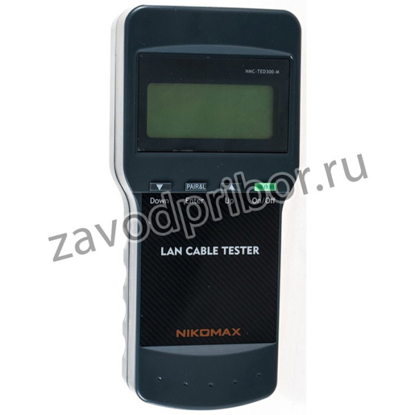 Кабельный тестер с LCD дисплеем, с функцией измерения длины NMC-TED300