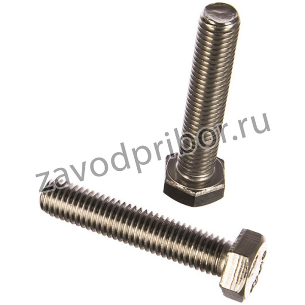 Болт DIN 933 с шестигр. гол. с полн. рез. 12х60 нержав. сталь 2 шт. G2 1260 2