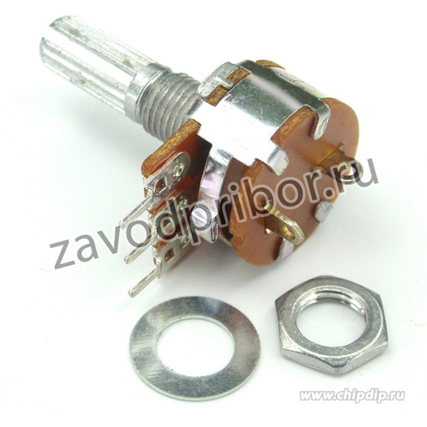 S16KN1-B100K, L20KC, 100 кОм, Резистор переменный с выключателем