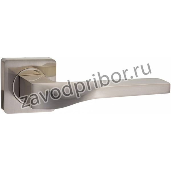 Ручка дверная "ЭННИО" никель матовый INDH 98-02 SN