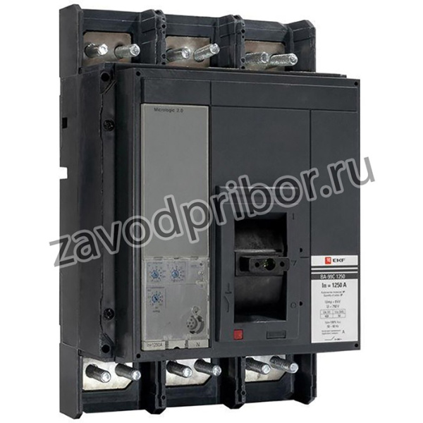 Выключатель автоматический 3п 1250/1250А 50кА ВА-99C Compact NS PROxima EKF mccb99C-1250-1250