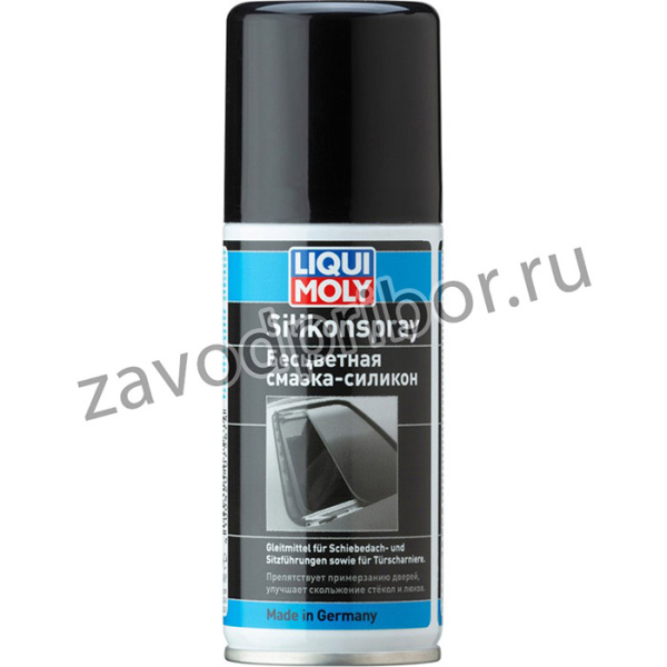 7567, LiquiMoly Silicon-Spray 0.1L_смазка-силикон бесцветная !\