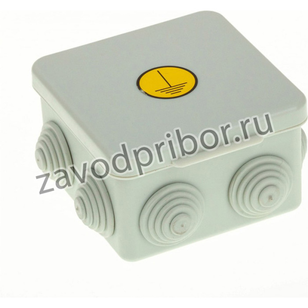 Коробка Уравнивания потенциалов 80х80х55, IP54, ОП С3В87 КУП Евро