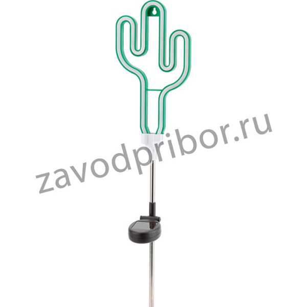 ERASF012-31 ЭРА Садовый неоновый светильник Кактус на солнечной батарее Б0044239