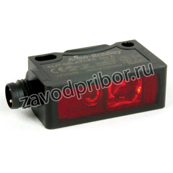 42JT-P2LAT1-P4, Retroreflective Photoelectric Sensor, Block Sensor, 100 6000 mm Detection Range IO-LINK