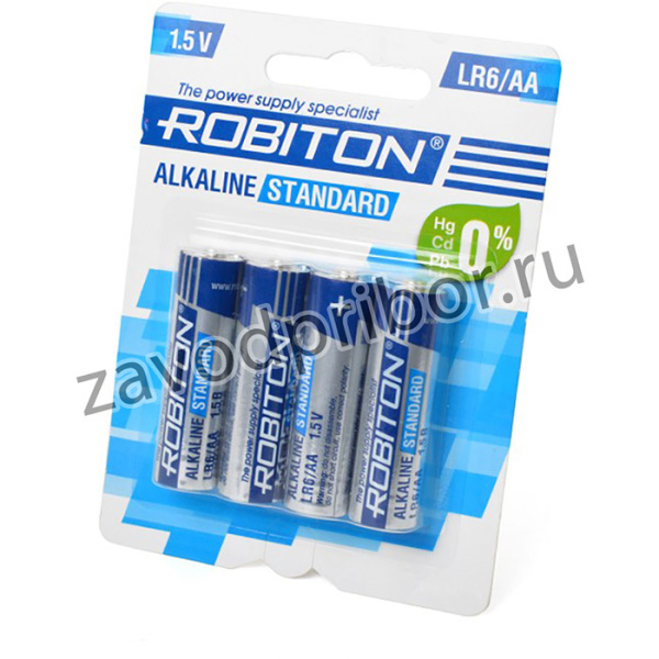 ROBITON STANDARD LR6 BL4, Элемент питания