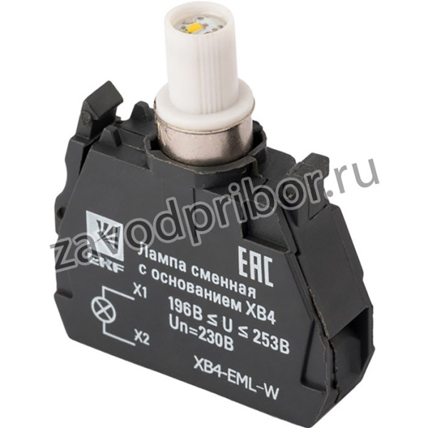 XB4-EML-W, Лампа сменная c основанием XB4 белая 230В PROxima