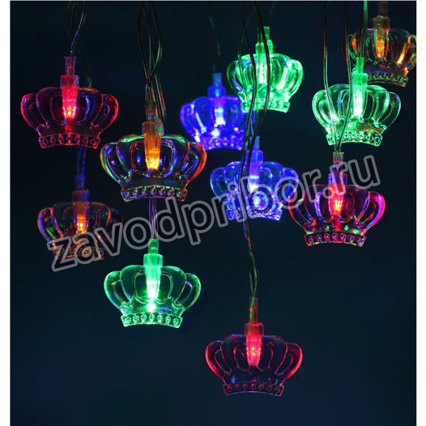 ENIN-3K ЭРА Гирлянда LED Нить Короны 3 м мультиколор, 220V, IP20 Б0041898