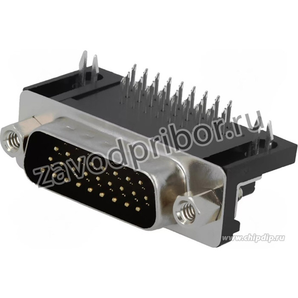 DHR-26M (DS1038-26M), Вилка 26 pin высокой плотности на плату