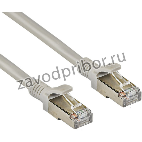 Патч-корд медный ExeGate FTP-RJ45-RJ45- C5e-CU-5M-GY, FTP, cat.5e, 5м, серый