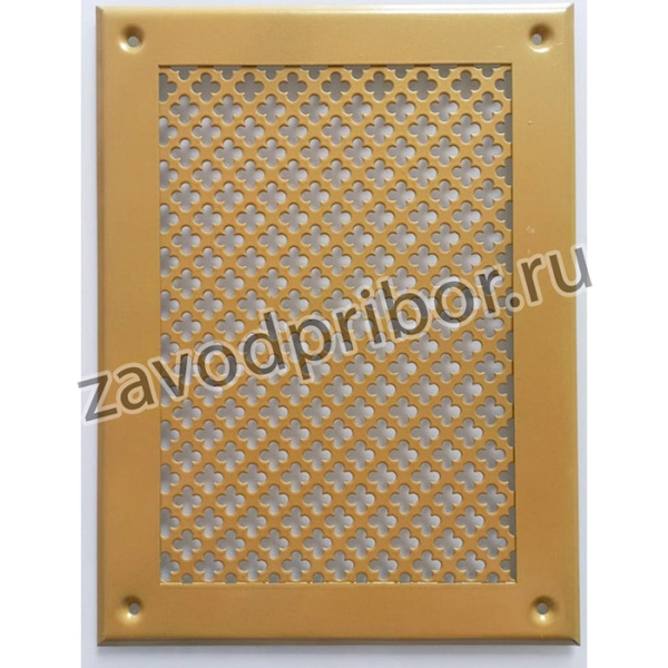 Вентиляционная решетка металлическая на саморезах 180x240 мм VR00240S12