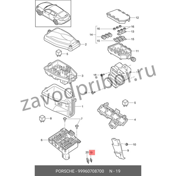 99960708700, Пpедохpанитель M 25-A