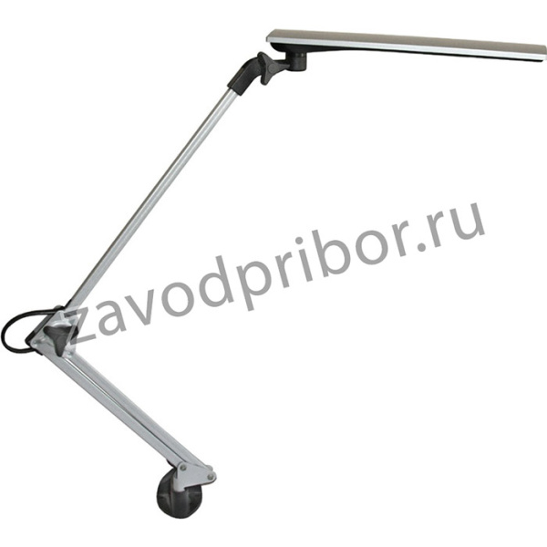 Сириус С16С (серебристый), Светильник настольный светодиодный на струбцине (сенсорный выключатель)