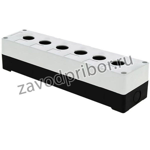 Корпус КП106 6 кнопок бел. EKF cpb-106-w