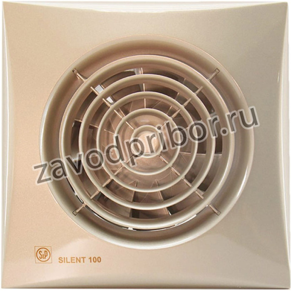 Вентилятор SILENT-100 CZ CHAMPAGNE RE 03-0103-153