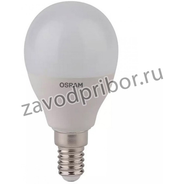 Светодиодная лампа LED STAR P Шар 75Вт E14 806 Лм 6500 К Холодный белый свет 4058075467934