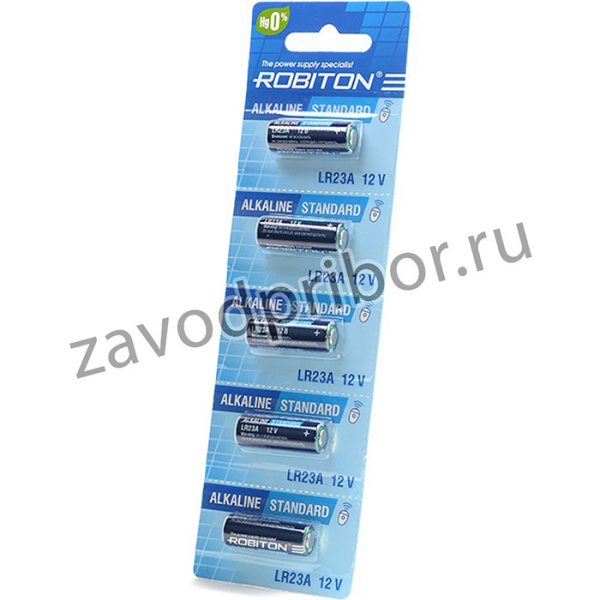 ROBITON STANDARD R-23A-0-BL5 23A (0% Hg) BL5, Батарея