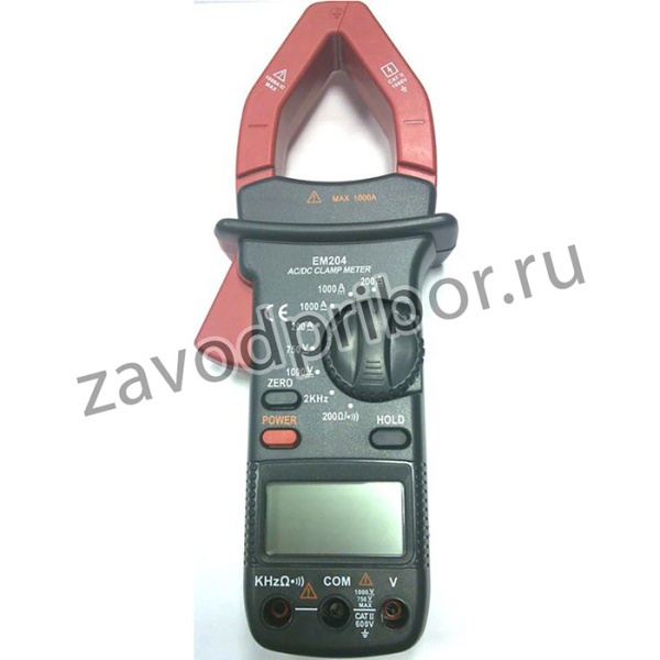 Клещи токоизмерительные EM-204, конструктор; приб мультиметр\клещи\ EM-204\\S-line конструктор