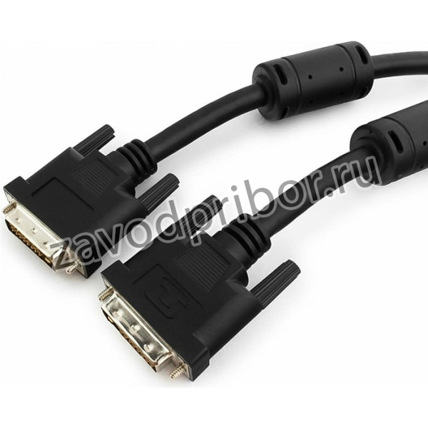 Кабель DVI-D, single link, 19M/19M, 3.0м, черный CC-DVI-BK-10