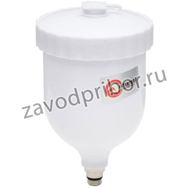 Бачок пластиковый с наружной резьбой M14x1.25. 600мл PT-1902