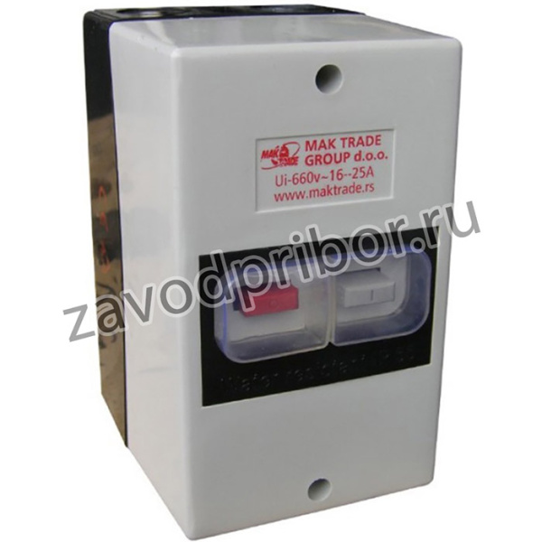 АВТОМАТ ЗАЩИТЫ ДВИГАТЕЛЯ ТИП 3VE1 0,4-0,63A MTG