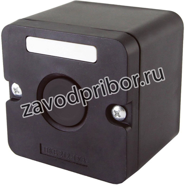 ПКЕ 212-1 У3, черная кнопка, IP40 TDM